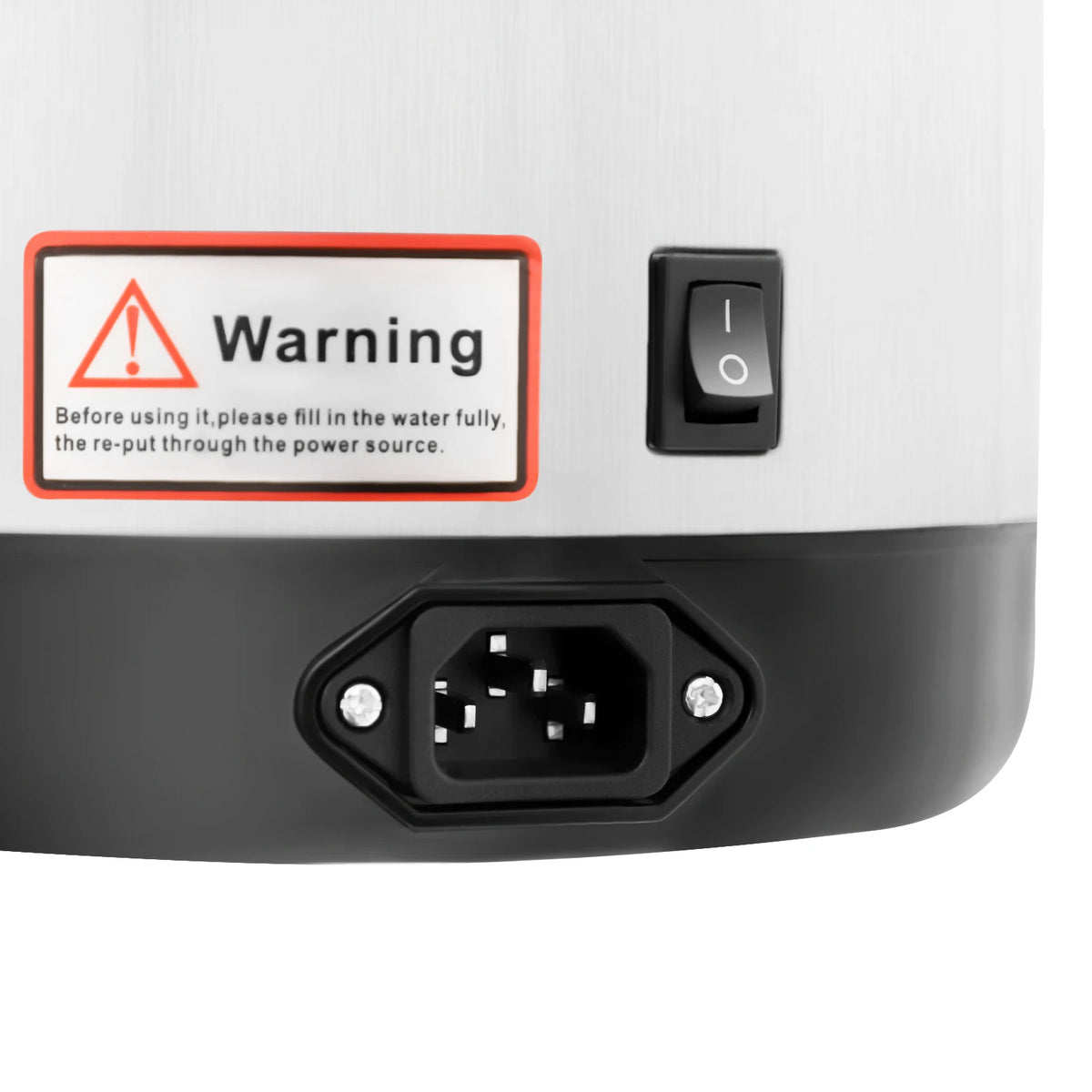 110V Stainless Steel Electric Kettle 750W Auto Shutoff