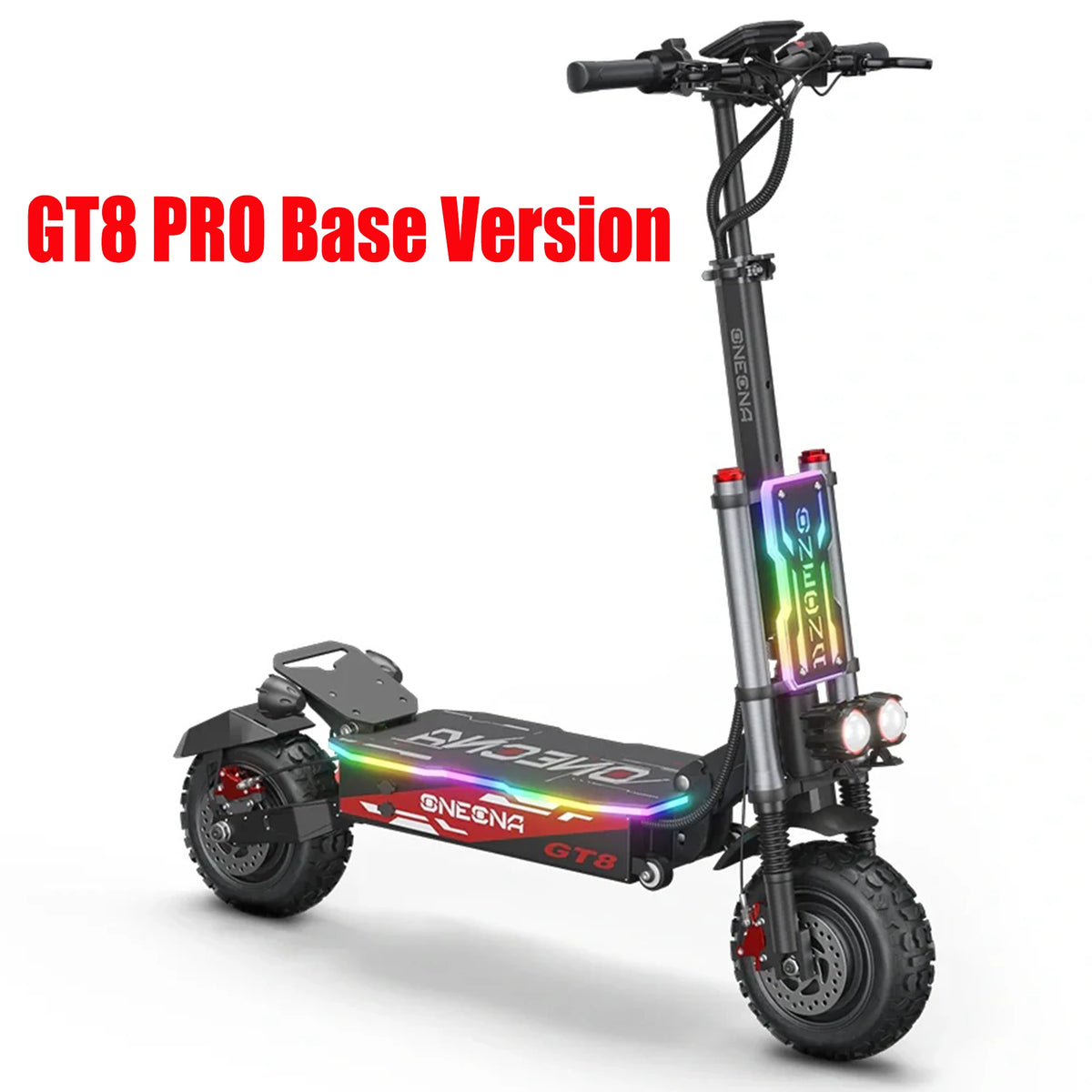 Fengqs Gt8 Pro Adult Electric Scooter With Led Display