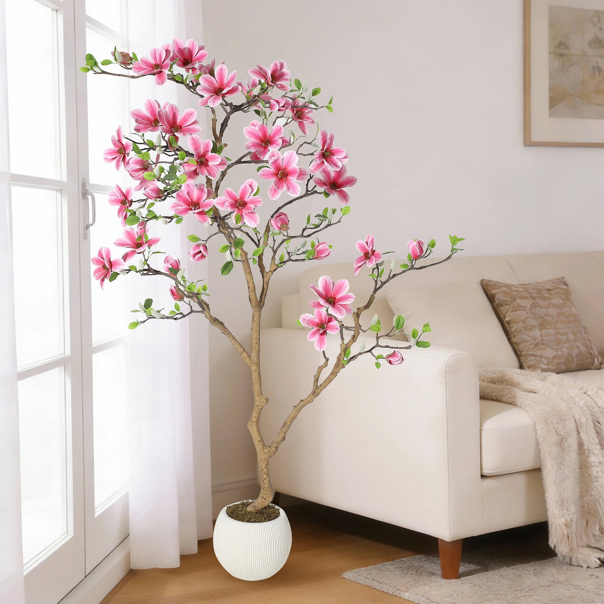 HiMISS Magnolia Artificial Tree For Home Decor