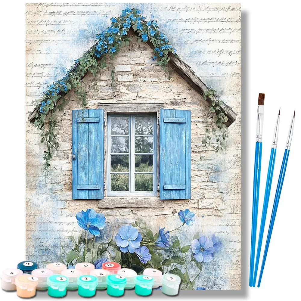 Paint By Numbers Kit For Adults On Canvas Home Decor