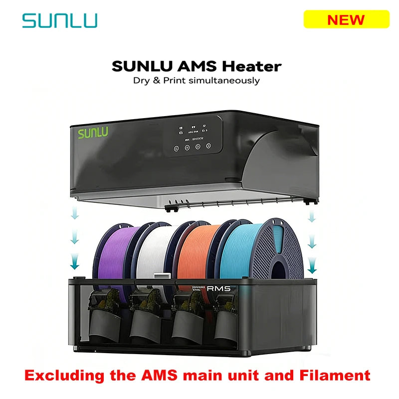 SUNLU AMS Heater for Bambu Lab AMS Gen 1 Printing and Drying
