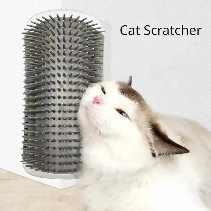 Cat Scratcher Massage Comb With Catnip Deshedding Brush