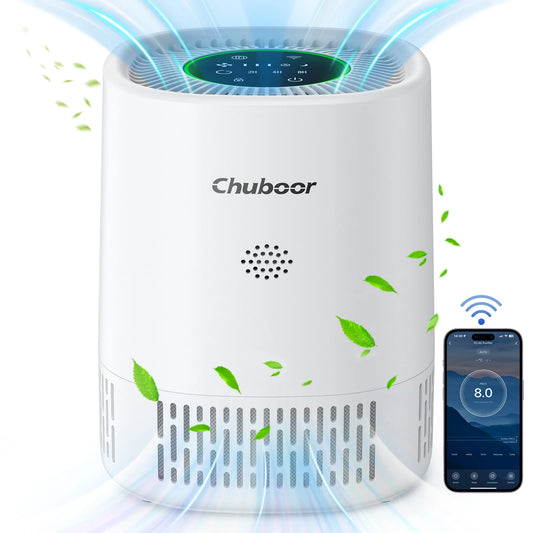 Chuboor Air Purifier for Bedroom Office with Sponge Filter
