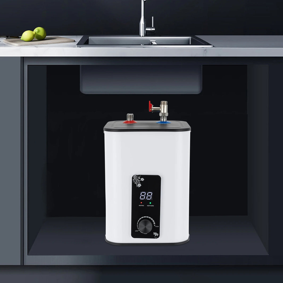 SY-8 1500W 8L Under Sink Electric Water Heater