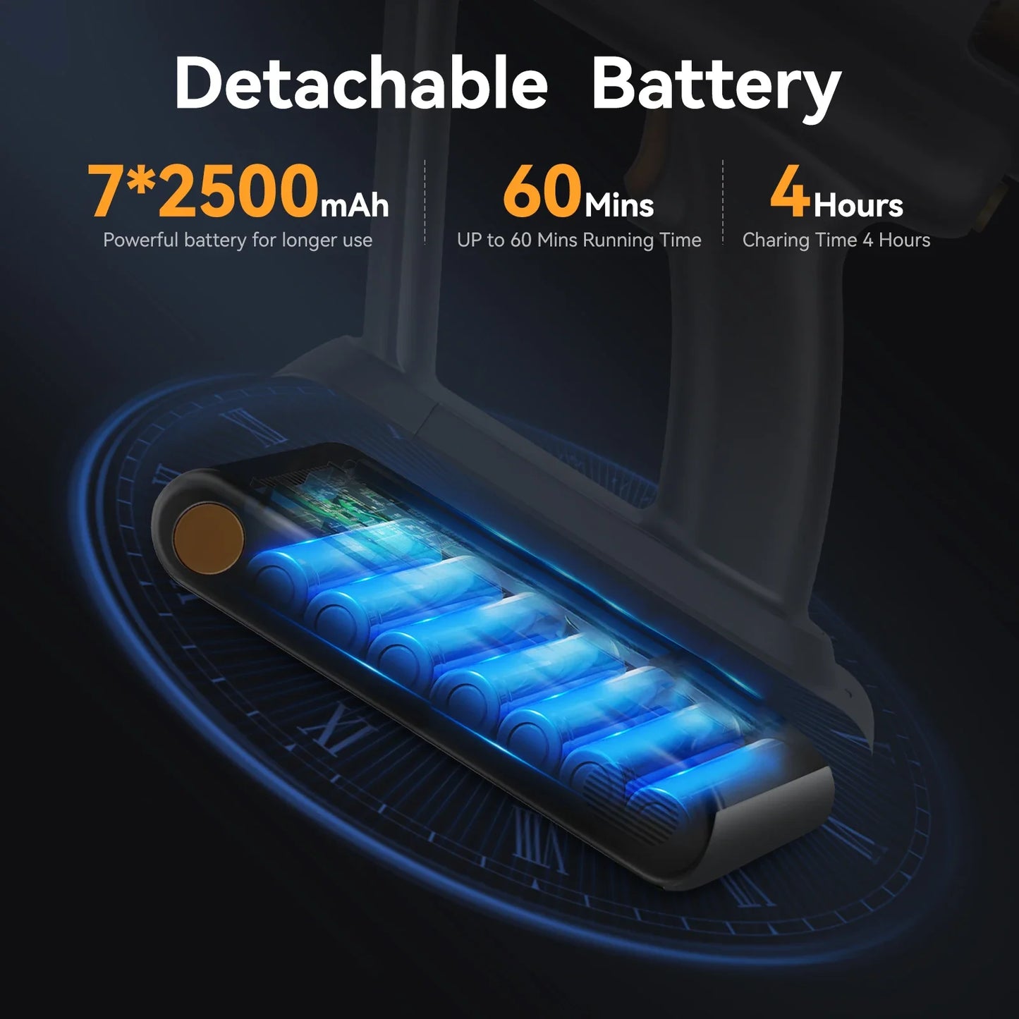 E.LUO Cordless Stick Vacuum Cleaner 2in1 Handheld