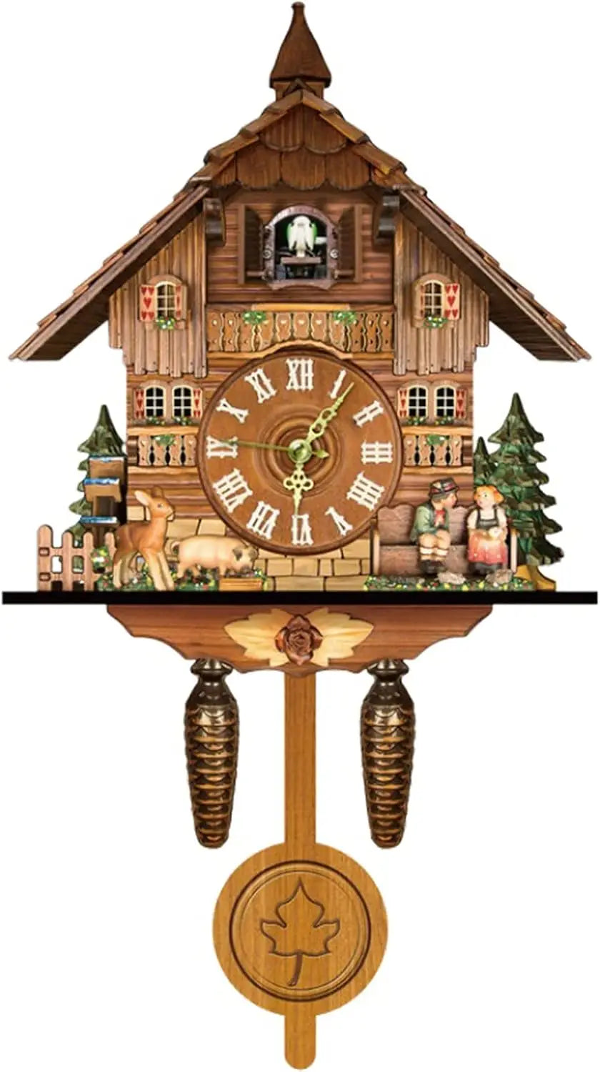 Northern European Decorative Wall Clock for Home Office