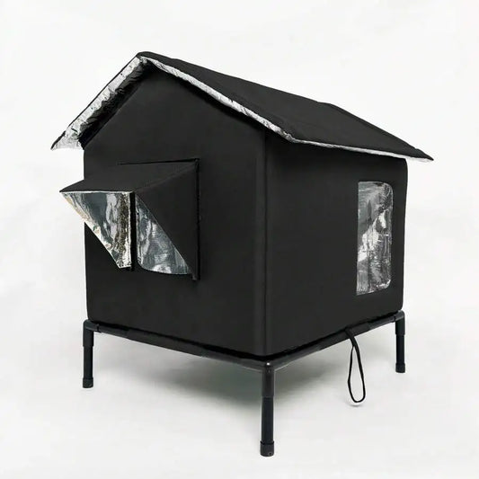 Warm Insulated Cat House For Indoor And Outdoor Use
