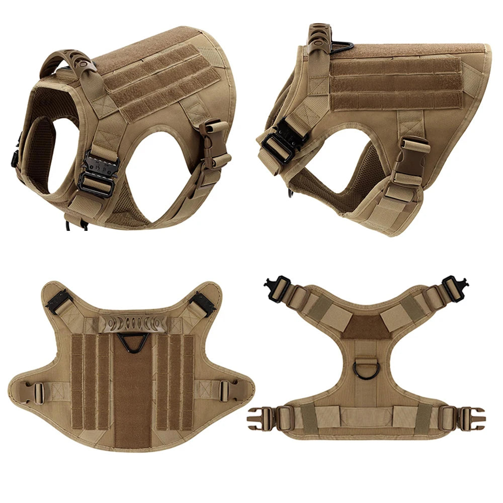 Large Dog Harness And Leash Set For Training And Walking