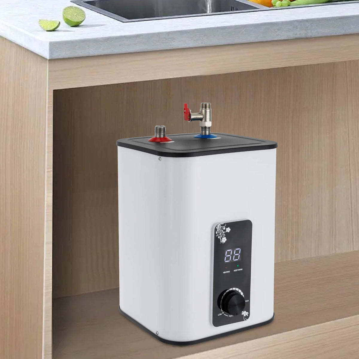 SY-8 1500W 8L Under Sink Electric Water Heater