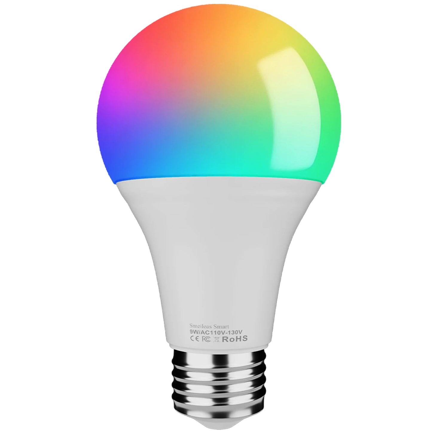 Smeileas RGBCW Smart Light Bulbs Dimmable App Control