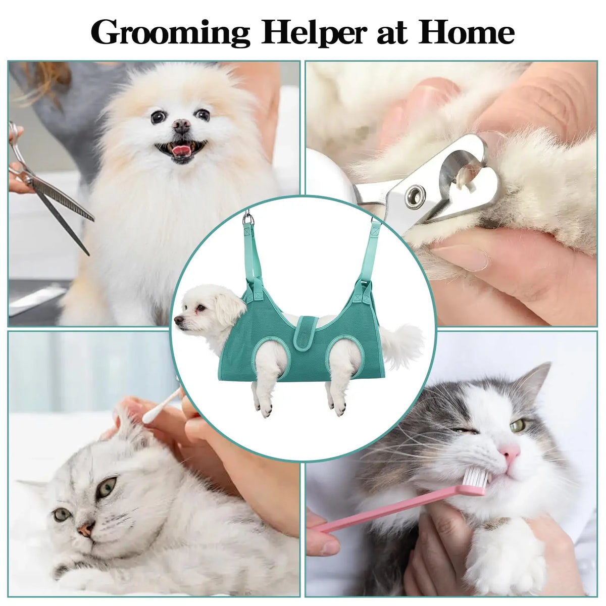 Bitbat Dual Strap Dog Grooming Support Hammock