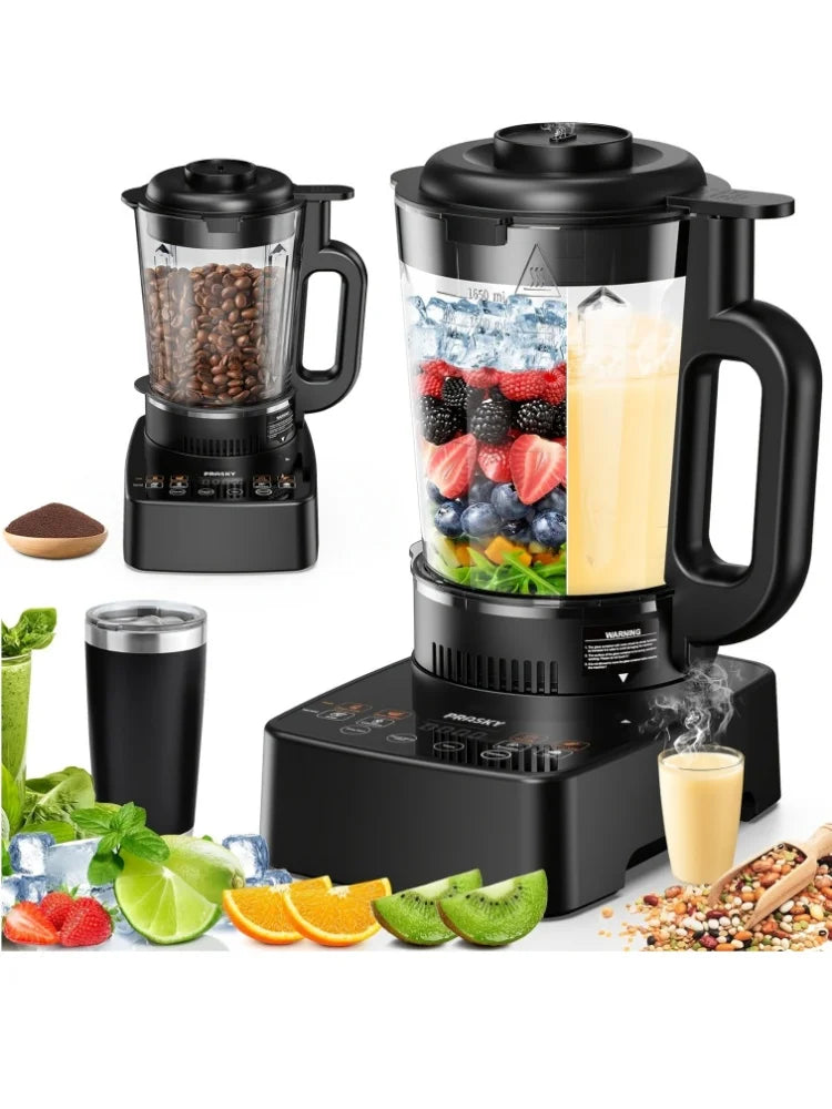 Prasky 2400W Heating Blender 25000 RPM Auto Clean