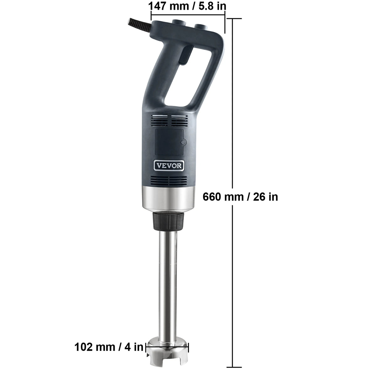SucceBuy 500W Immersion Blender Heavy Duty