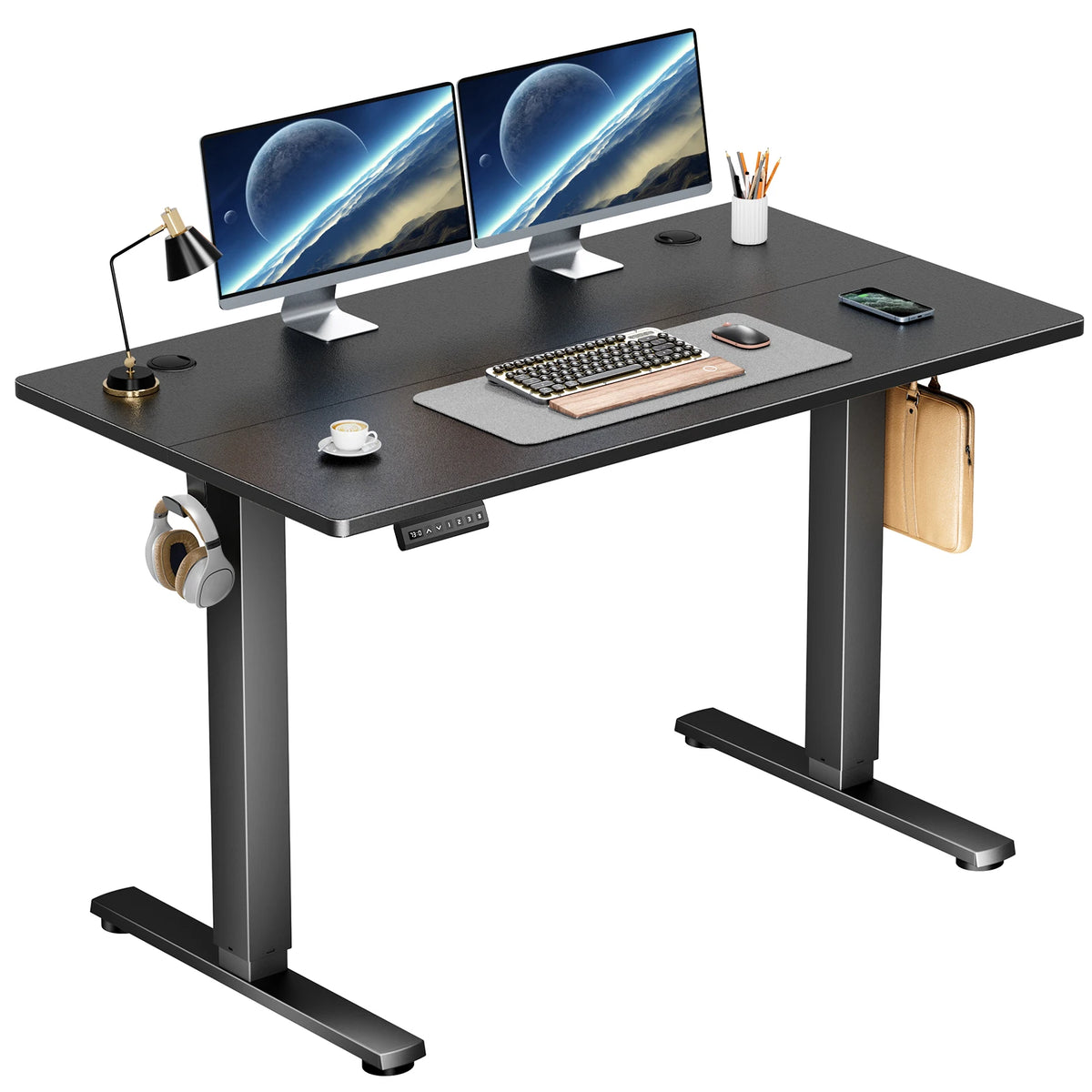 JHK Electric Height Adjustable Standing Desk For Office