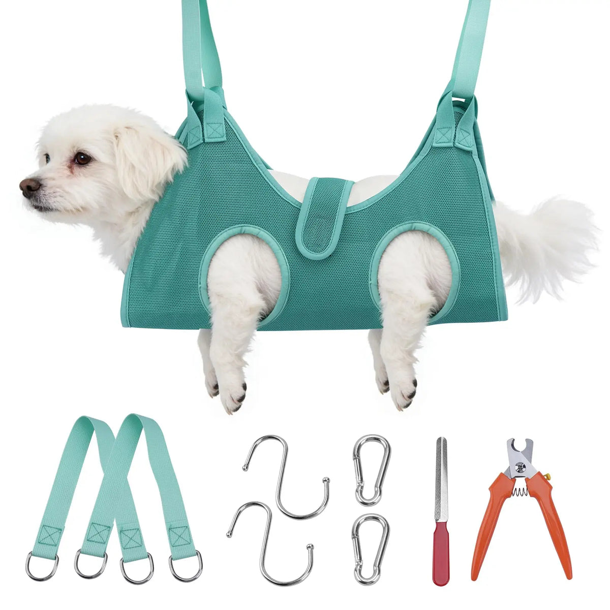 Bitbat Dual Strap Dog Grooming Support Hammock