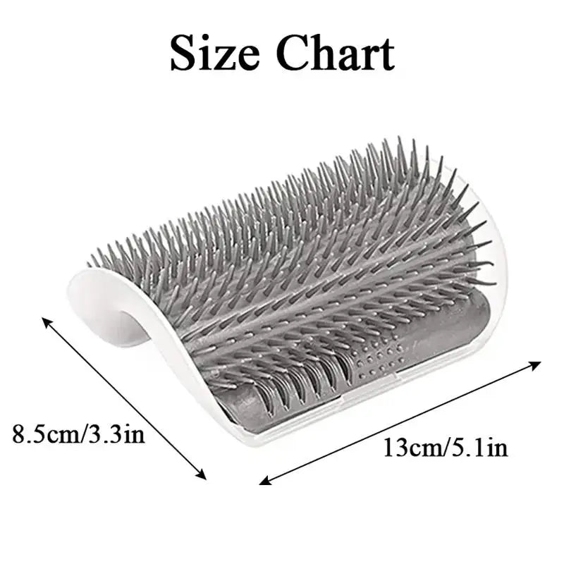 Cat Scratcher Massage Comb With Catnip Deshedding Brush