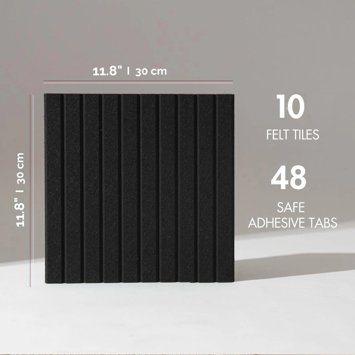 Felt Wall Tiles For Bulletin Boards 6 Pcs