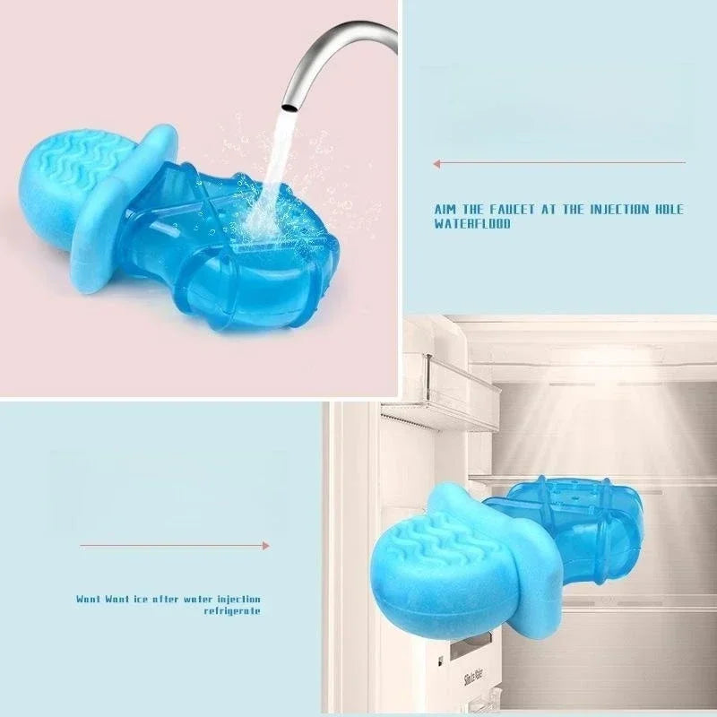 Freezable Ice Pop Dog Chew Toy For Puppy Teething Relief