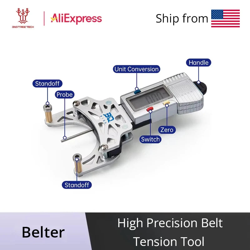 BIGTREETECH Belter Belt Tension Tool With Digital Display