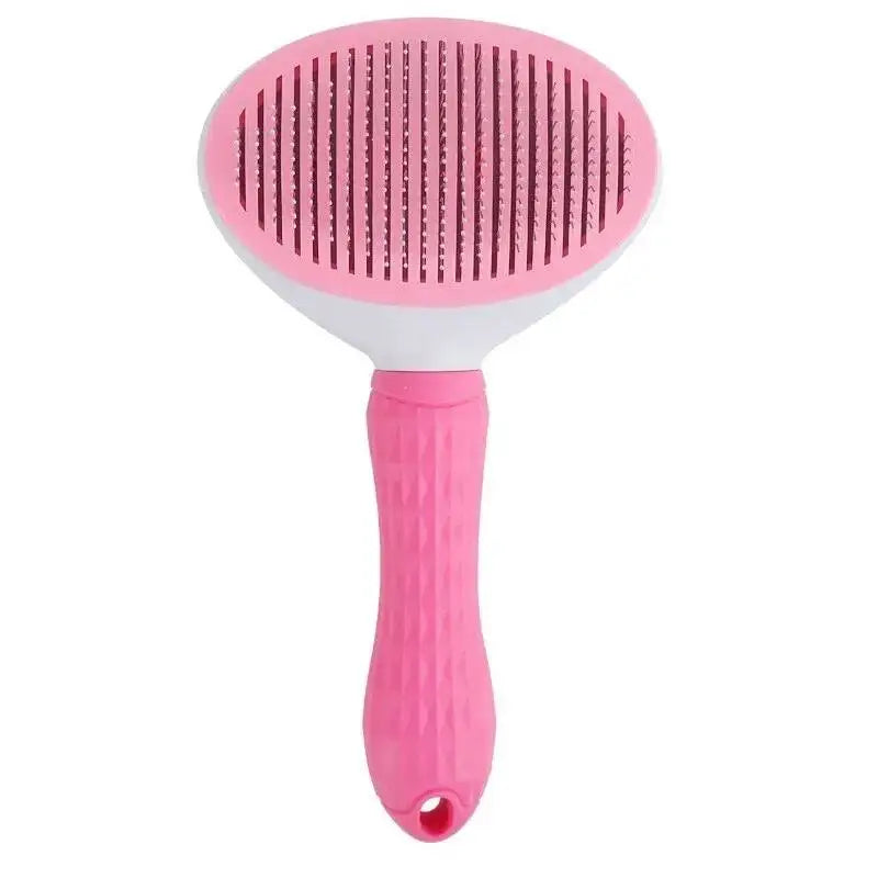 Self Cleaning Pet Hair Remover Brush For Dogs And Cats