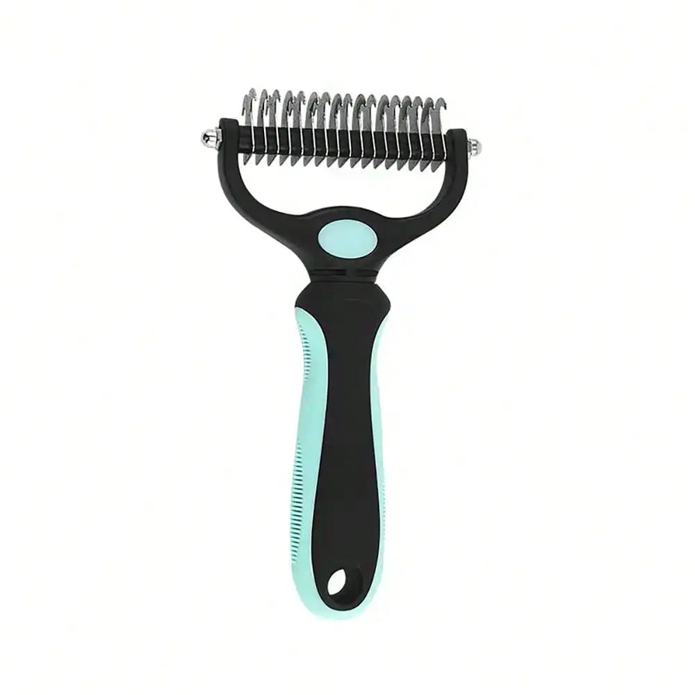 Double Sided Pet Detangling Comb For Cats And Dogs