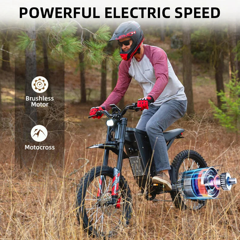 Freego X2 Pro 6000W Electric Dirt Bike For Adults