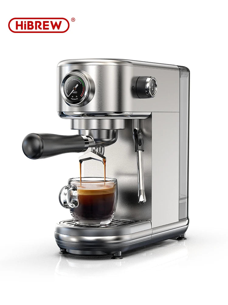 HiBREW 20 Bar Semi Automatic Espresso Machine H10B