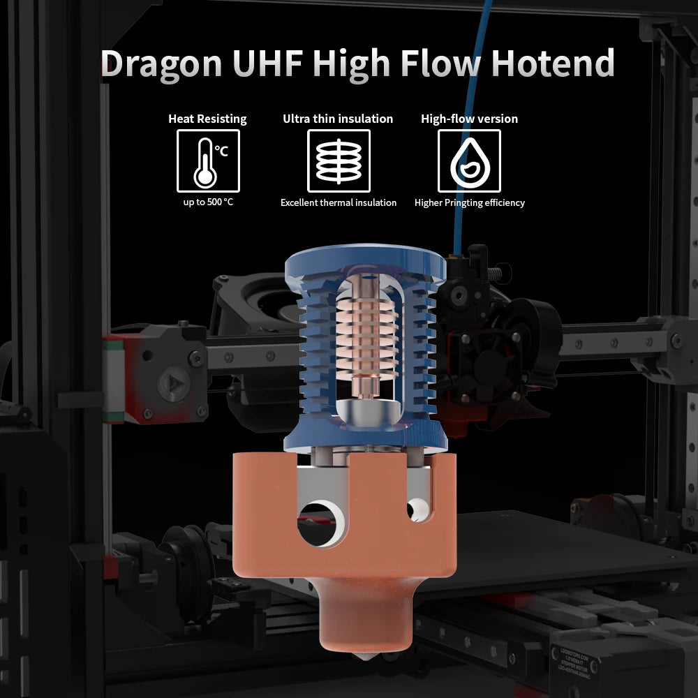 FYSETC LH Stinger 3D Printer With Sherpa Dragon Hotend