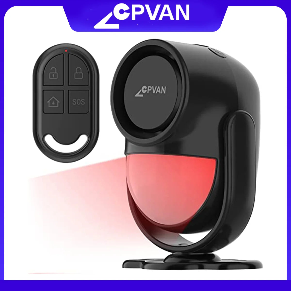 CPVAN Wireless Infrared Motion Sensor Alarm System