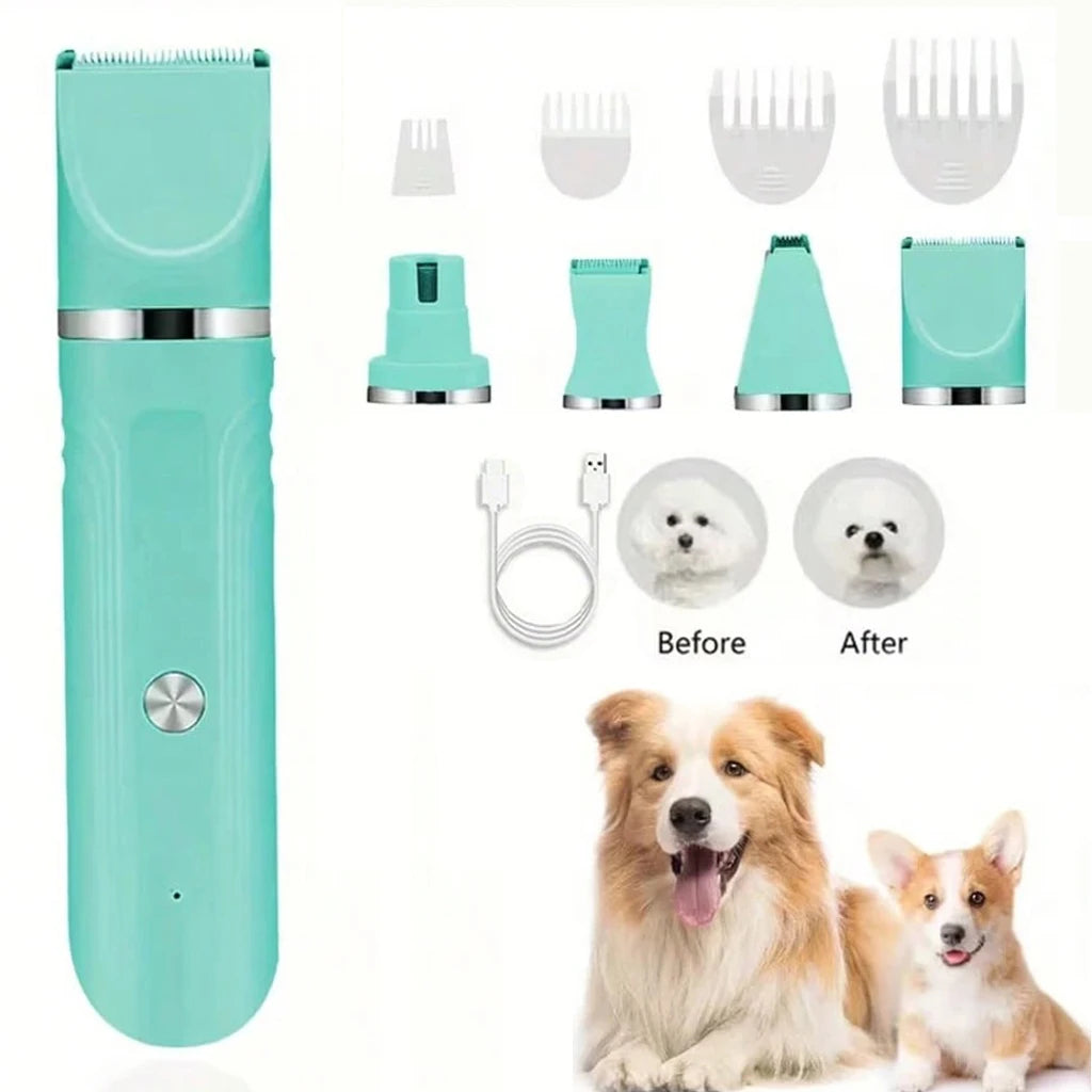 Shuyu Rechargeable Pet Grooming Clipper With Comb Guide