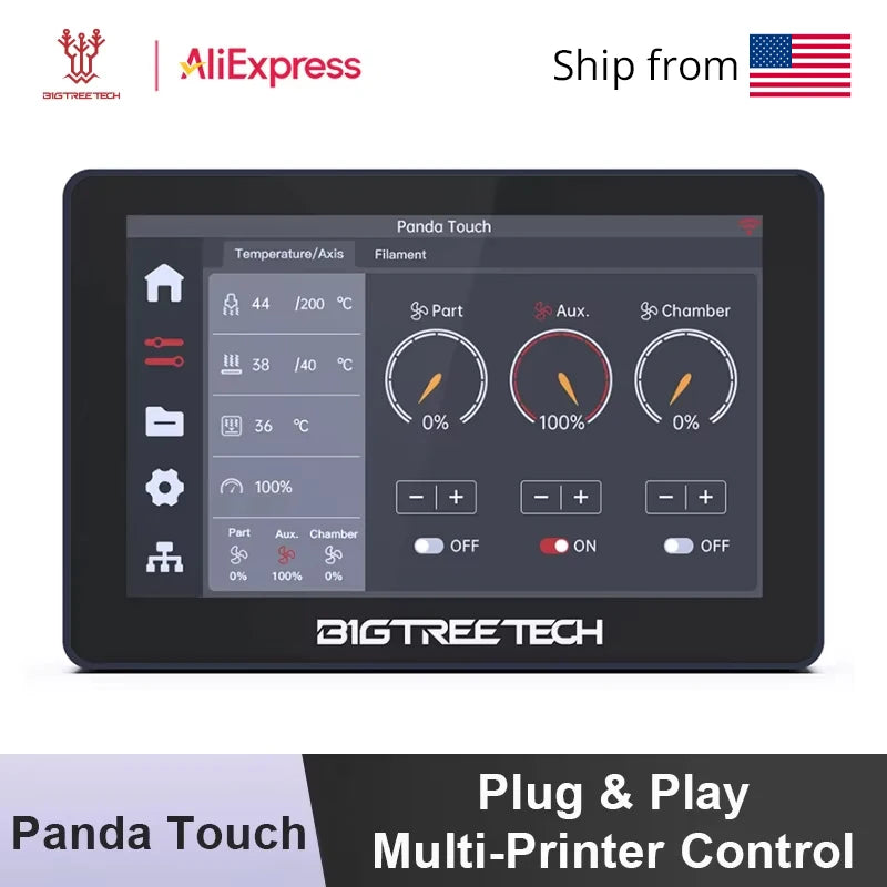 BIGTREETECH Panda Touch 5 Inch Display For Bambu Lab X1