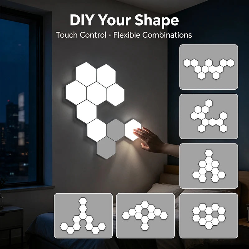 Fivemi Modular Hexagon LED Wall Light Panel