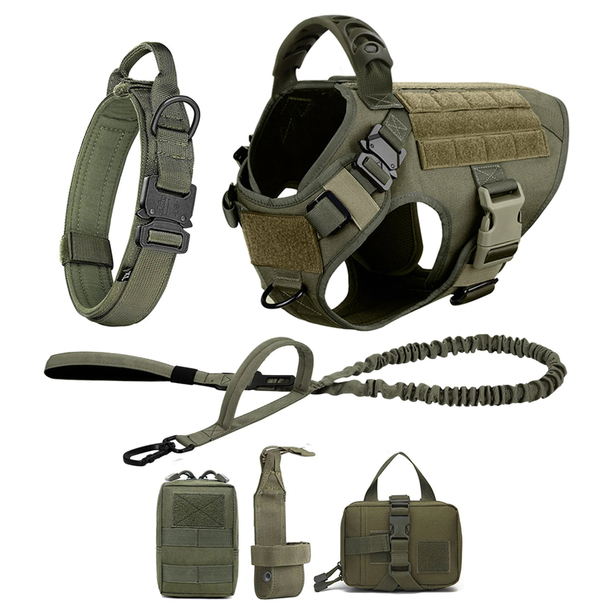 Large Dog Harness And Leash Set For Training And Walking