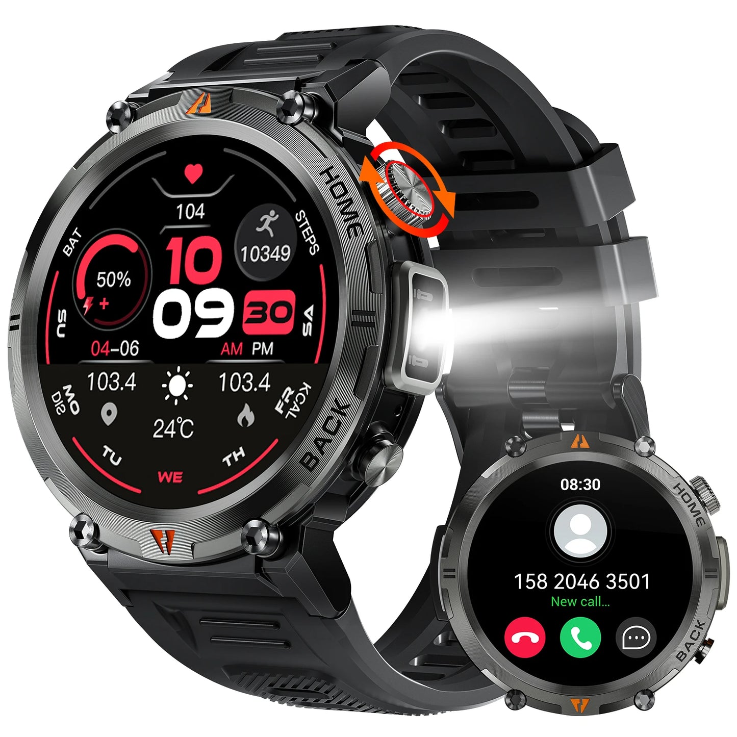LaNikar KE3 Bluetooth Smart Watch For iOS And Android