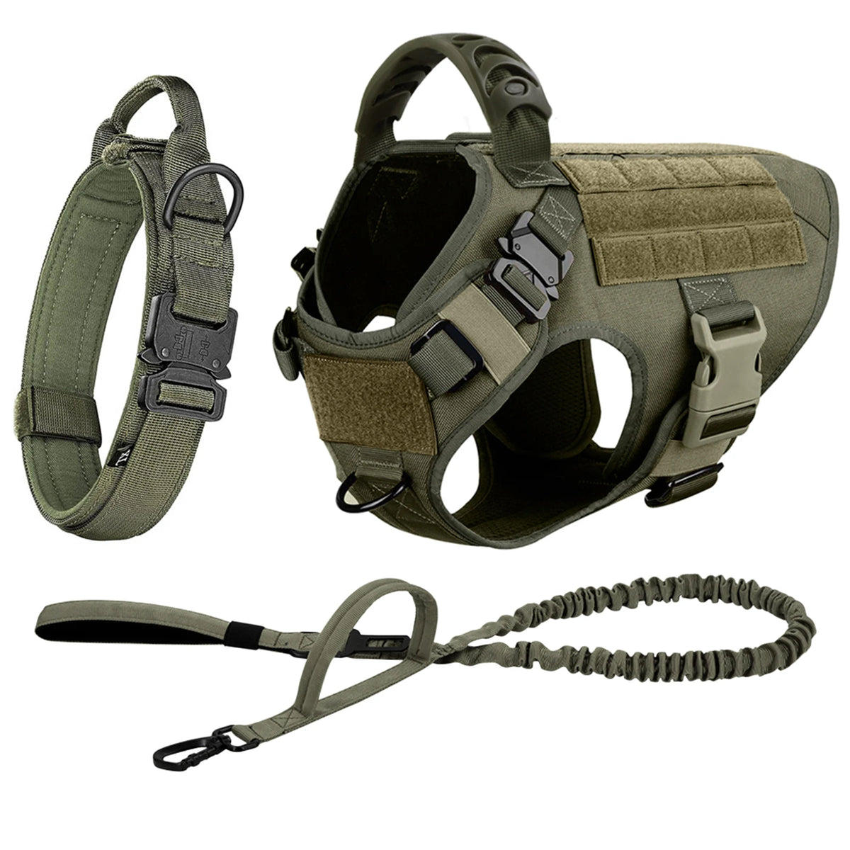 Large Dog Harness And Leash Set For Training And Walking