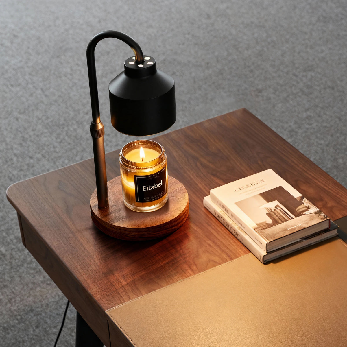 Artistic Electric Candle Warmer Lamp With Timer