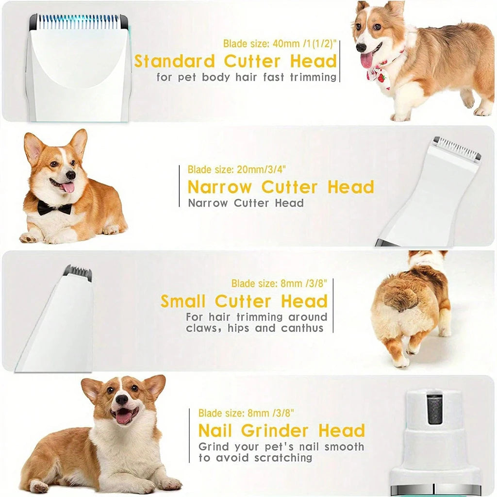 Shuyu Rechargeable Pet Grooming Clipper With Comb Guide