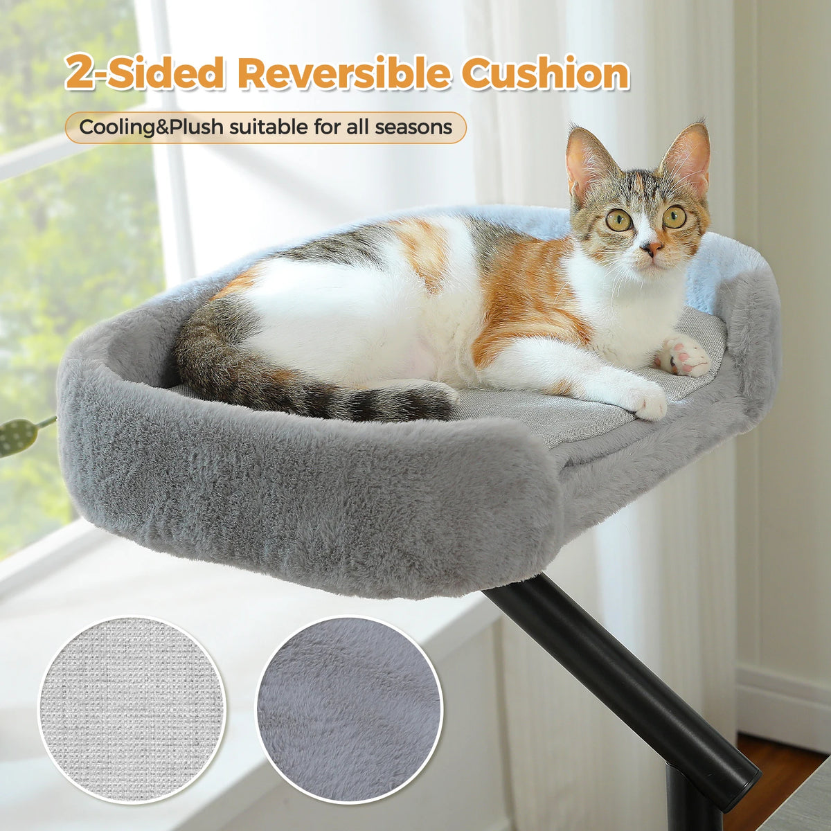 PAWZ Road Rotating Cat Hammock Stand For Desk