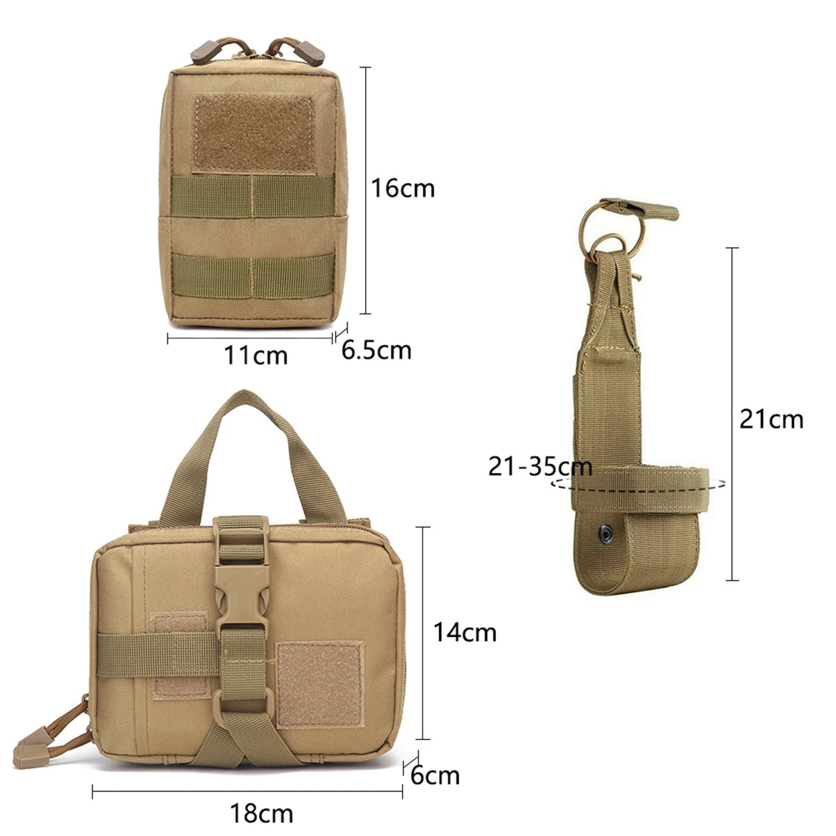 Tactical Dog Harness With Molle Pouches For Dogs