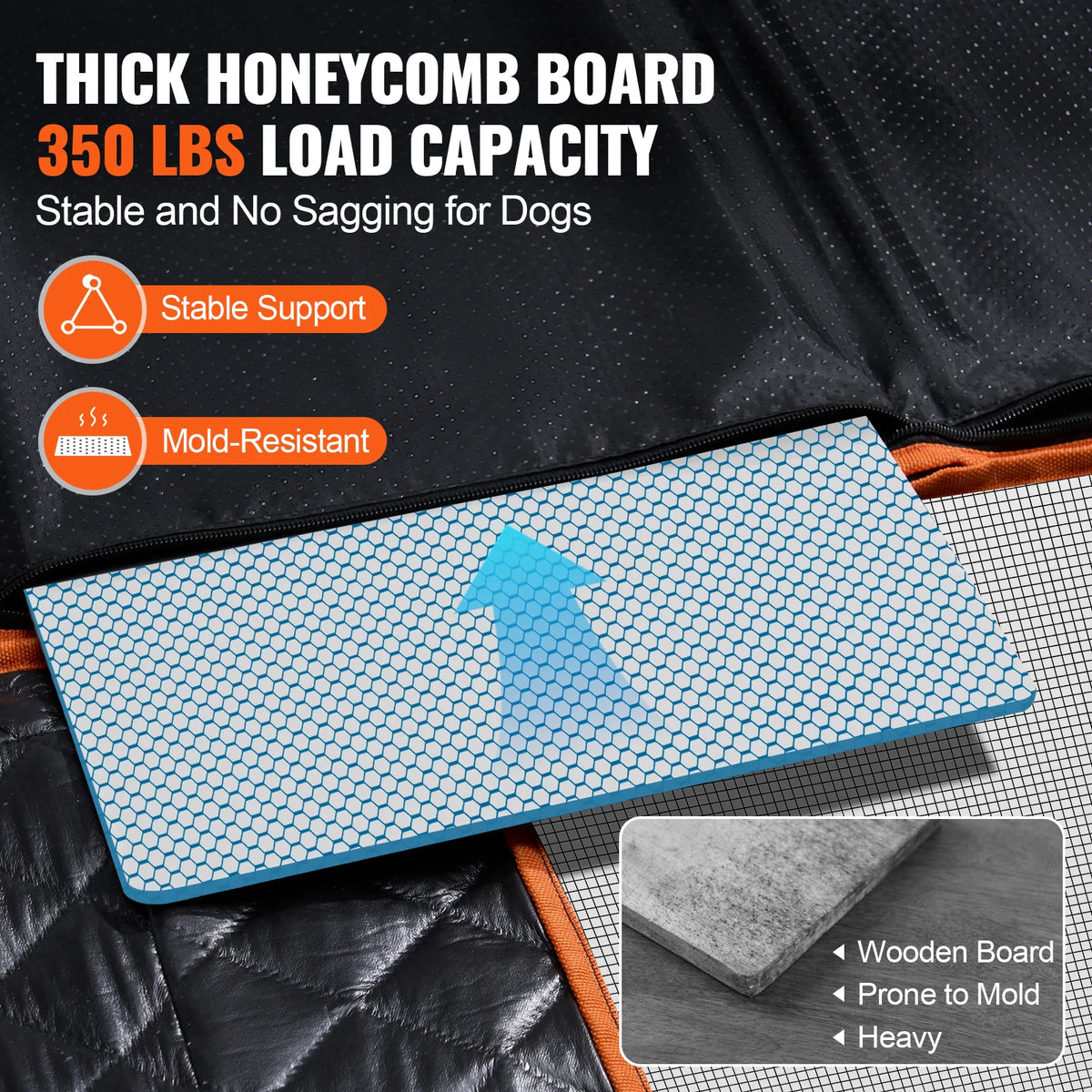 SucceBuy Heavy Duty Dog Car Back Seat Extender Cover