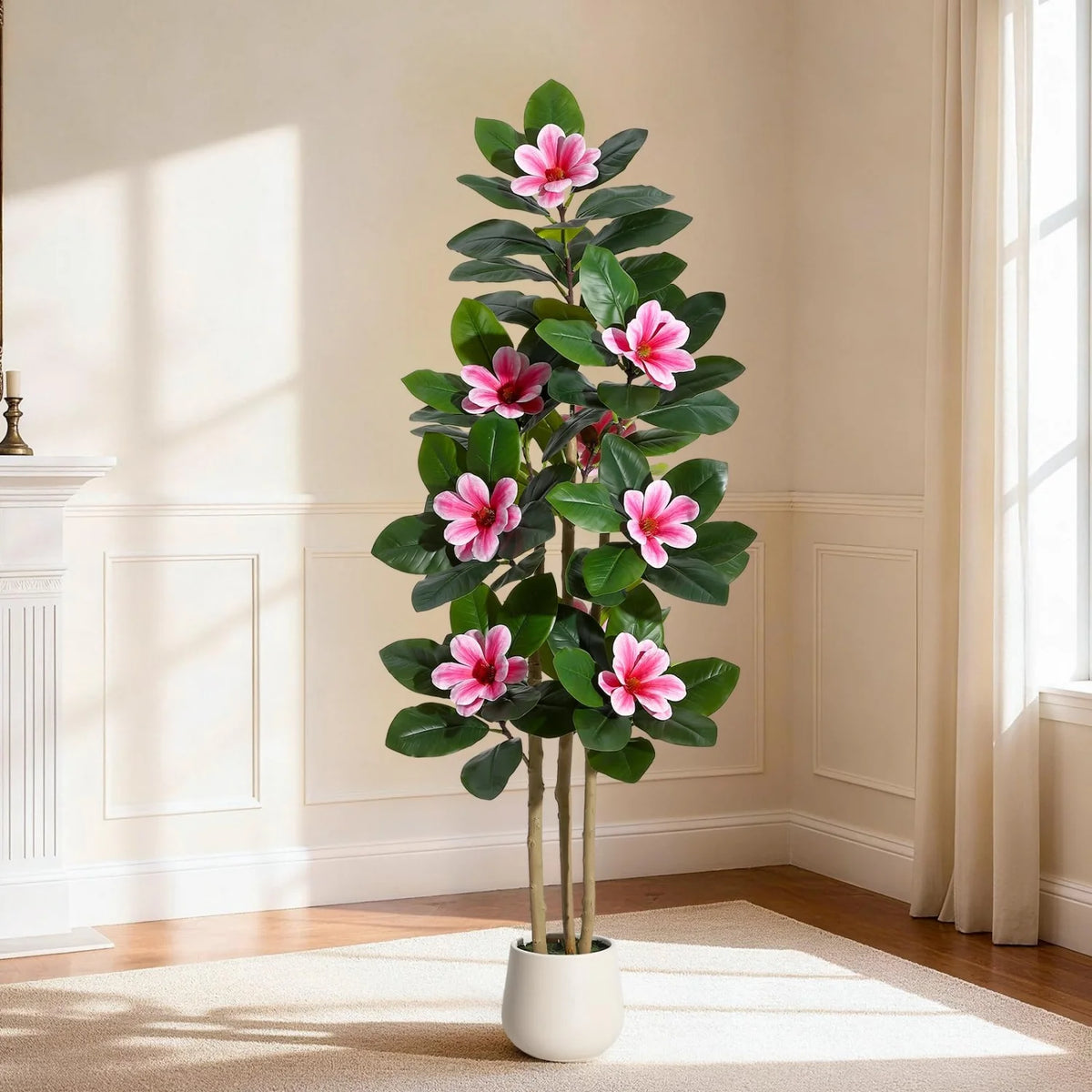 HiMISS Artificial Olive Tree With Lifelike Leaves And Fruit
