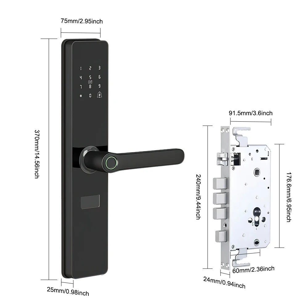 TTLock Smart Door Lock With App And Biometric Access