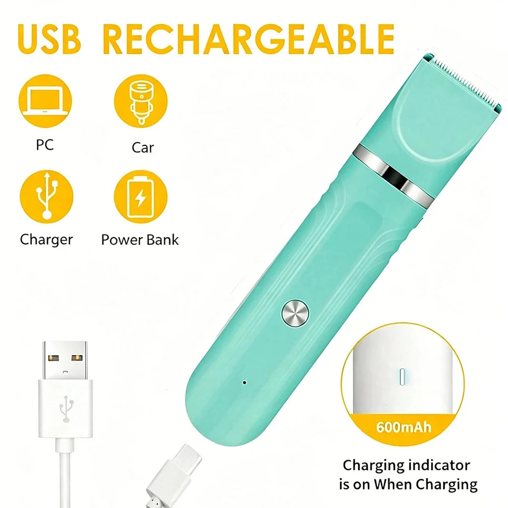 Shuyu Rechargeable Pet Grooming Clipper With Comb Guide